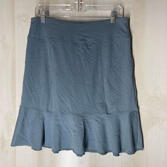 Athleta blue skirt with ruffle, size medium - Picture 9 of 15